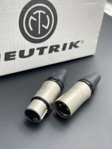 Silver Plated XLR Balanced Plug Three Core Microphone Connector High Fidelity Audio Cable Adapter Male And Female DIY NC3MFXX