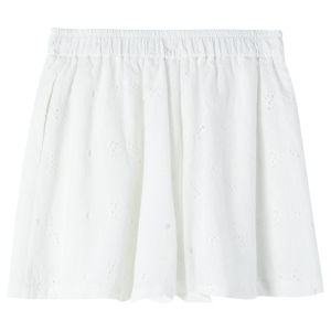 KEIKO | Ballet Style Hollow Out Embroidery Anti Peeping Pleated Skirt