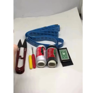 Combo 6 món đồ dùng may vá (kéo-chỉ-kim-dây đo-xỏ kim-tháo chỉ)-may đồ-khâu sửa quần áo