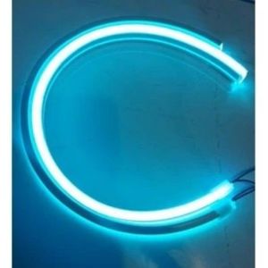 2biji Lampu Alis LED  1Mode Fleksible Variasi Motor 30cm vario beat