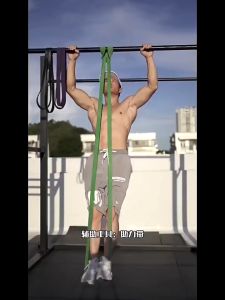 Resistance Band Stretch band Home Fitness Equipment Gym Pilates Pull-ups Yoga