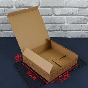 Hộp Đựng Bánh Thủ Công Bằng Giấy Bò Cổ Điển Hộp Đựng Bánh Mứt Hoa Quả Truyền Thống Hộp Quà Tặng Hộp Đựng Bánh Mì Hộp Đựng Bánh Mì