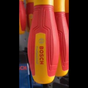 BOSCH ชุดประแจกระบอก VDE 7/8/10/12/13/14มม. (ยกชุด 6ชิ้น พร้อมถาด) รุ่นปี 2024