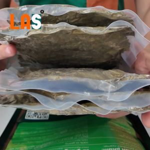 Gói 500g Lá Giang khô sấy lạnh 5 túi hút chân không | LAS Việt Nam