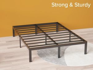 Zinus Tempat Tidur Ranjang Besi Yelena: Desain Klasik & Tinggi 36cm