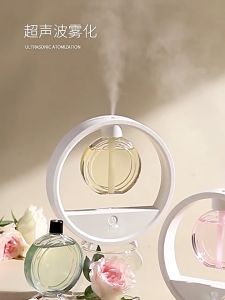 Smart Colorful Aroma Diffuse machine 60ml essential oil with coloful LED light 4 levels of fragrance USB rechargeable diffusion faster fragrance retention longer lasting life new home commercial car automatic fragrance machine for living room bedroom