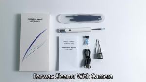 Dodosee 2300P HD Visual Ear Cleaner with Camera Earwax Removal Tool with Tweezers Otoscope Ear Pick Remove Ear Dirt Health Care