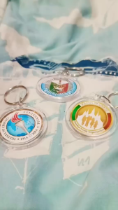 Iglesia Ni Cristo Round Acrylic Keychain