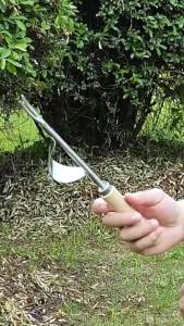 JeDa ส้อมถอนหญ้า  ที่ขุดหญ้า ถึงราก ถึงโคน วัสดุสแตนเลส ทนทาน Weeding Fork