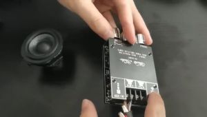 ZK-502MT Bluetooth 5.0 Subwoofer Amplifier Board 2.0 Channel High Power Audio Stereo Amplifier Board 2X50W Bass AMP