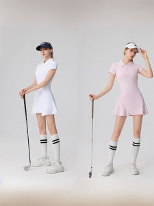 Spring and Summer Sporty Polo Dress Set
