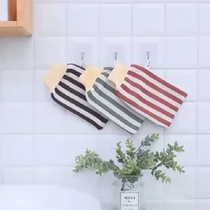 Durable Body Bath Scrub Gloves Exfoliating Deep Cleaning Massage Dead Skin Mitt Body Hand Leg Foot Remover Moisturizing Whitening Moisturizer Gentle Remove Dirt Skin Scrub Exfoliating Gloves Sarung Tangan Scrub Badan Belakang Buang Daki Mandi 搓洗去角质泥澡手套神器