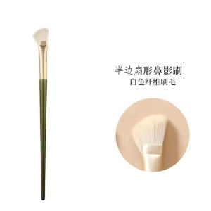 Yan Jin Er Half Umbrella Nose Shadow Brush High Nose Bridge Slanted Angle Makeup Brush Beauty Tool Long Handle Any Skin Type