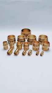 Đầu Nối Ren 21 Đầu Nối Ren Đồng Phi 1/2 (21) Kép Lơ Cà Rá Măng Sông - Ren G (BSP)