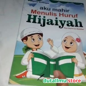 Aku Mahir Menulis Huruf Hijaiyah Plus Ilustrasi Gambar [ Duta Ilmu