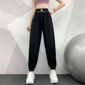 Womens Loose-Inch Slim Look Running-Inch Plus Size Ladies-Inch High Waist Workout Pants-Inch T-shirt