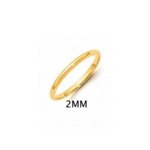 Waterproof Spherical Daily Basic Simple Silver Gold Ring • Sweatproof Non-Fade Tarnish • 18K Gold Plated 316L Stainless Titanium Steel Fashion Rings For Women Men Couple RG313