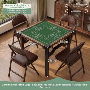 ZHUSHANXIA | Foldable Game Table For Card Playing