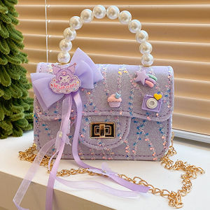 Cute Little Girl Crossbody Bag Childrens Fashion Baby Girl Single Shoulder Kurokos Little Princess Lovely Toddler Bag