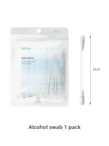 FaSoLa | Antiseptic Alcohol Iodine Dual-Headed Cotton Swabs Portable Newborn Umbilical Disinfection