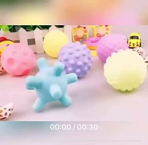Multifungsi Soft Touch Handball Ball Set Anak-anak Yang Baru Lahir Bayi Sensory Mainan Pelatihan