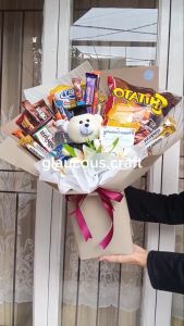 glaucous.craft Buket Snack Jumbo - Wisuda/Ulang tahun/Hadiah/Kelulusan/Valentine