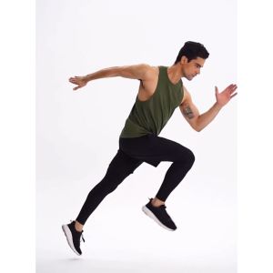 Brand Gym Clothing Bodybuilding Stringer Tank Top Men Fitness Shirt Muscle Guys Sleeveless Vest