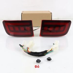 ROMADA | 2 Đèn LED Hậu Cản Sau DRL Cho Toyota Prado 120 FJ120 LC120 J12 4Runner 2003-2009 Đèn Xi Nhan Phanh Màu Đỏ Chất Liệu ABS+LED