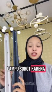 STARLIGHT REL TRACK LIGHT 0.5M & TRACK RAIL SPOT LIGHT: Beli 2 Free Sambungkan