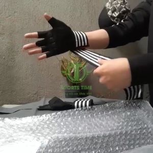 Găng tay tập gym có quấn cổ tay ZMZQ lòng bàn tay cực êm Bao tay tập gym tập xà tạ thể hình đi xe máy