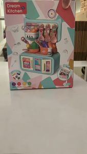 Girls cookware set for simulating cooking in the kitchen for kids birthday presents