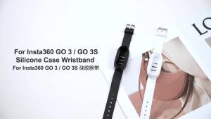 PULUZ | PULUZ Wristband For Insta360 GO 3 / GO 3S Camera Silicone Case Wristband Bicycle Strap Extension Mount