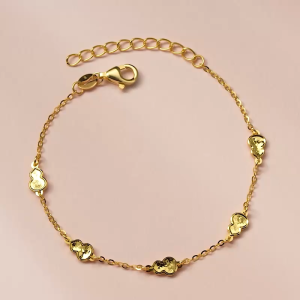 Chow Sang Sang 周生生 999 Pure Gold Essence Hulu Gourd Bracelet for Women 18cm 96208B Price-by-Weight 2.99g Gold