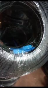 Kabel Fiber Optik Kabel FO 1 Core 3 Seling Fiber Optik PRECON Siap Pakai 50M/75M/100M/120M/150M/200M/250M/300M