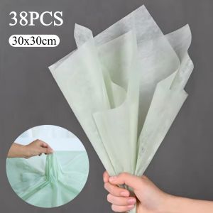 38 Tờ Giấy Gói Hoa Cotton Giấy Lót Hoa Không Dệt Dành Cho Vật Tư Người Bán Hoa