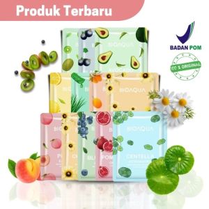 BIOAQUA sheet mask hydrating essense face moistrurizing skin care anti aging Isi 10pcs Random.