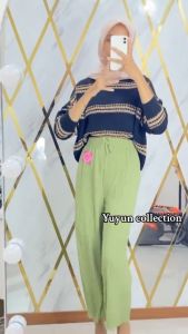 Kulot Lidi & Kulot Plisket: Bawahan Wanita Korea Style