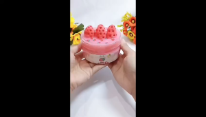 Mainan Edukasi Anak Slime Premium Strawberry Slime Lucu Wangi Buah Anak byGHEduplay