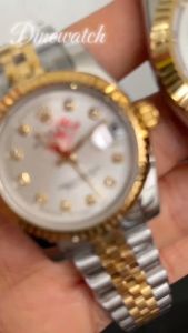 Đồng hồ nam nữ ANBSHOP Rol- dây thép VIỀN KHÍA - máy pin - size 31MM / 41mm