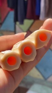 pipa gg asli lokal panjang 15cm blimbing dan segitiga bening mulus