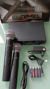 [happy snack] Microphone Wireless KW 99 PRO / MICROPHONE KW 99-PRO DOUBLE MICROPHONE Baru Dan Berkualitas