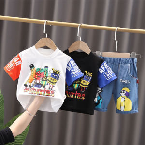 Boys clothes suits Baby Clothes Sets Child clothes suits 2Pcs Casual  Summer Clothing  Two-piece set