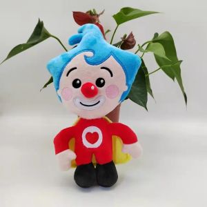 Bandai | 25cm Plim Clown Plush Toy Doll Kawaii Cartoon Anime stuffed Plush Toys Doll Soft Clown Plush Toy Birthday Gift For Kid Children.
