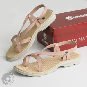 Sandal Flat Wanita Kasual Camou Dea