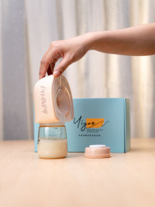 [Tặng kèm túi trữ sữa] Máy hút sữa điện đơn dạng rảnh tay dùng bình PPSU 180ml pin 1500mAh Yiyue của PHANPY