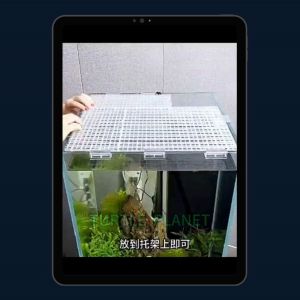 Aquarium Fish Tank Isolation Board Aquarium Quarantine Divider Partition Aquarium Plastic Separation Board 鱼缸塑料网格隔离板