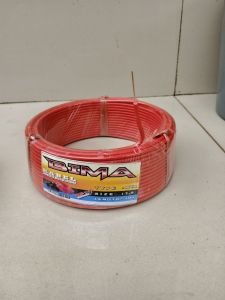 KABEK LISTRIK TEMBAGA KAWAT TUNGGAL MERK BIMA NYA 1X15MM2 50YARD kabel untuk instalasi listrik rumahan