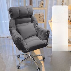 Comfortable Computer Chair for Home Use Bedroom Desk Chair Sofa Style Backrest Chair Can Sit Or Lie Dormitory Leisure Chair