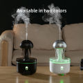 Jellyfish Humidifier Water Drip Rain Cloud Night Light Aromatherapy Essential Oil Diffuser Desk Fountain with 7 Colors Humidifie. 