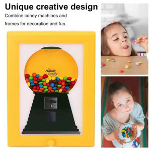 Creative Candy Storage Decoration Rack Personalize Candy Box Dispenser Photo Frame Home Furnishing Creativity Storage Decors